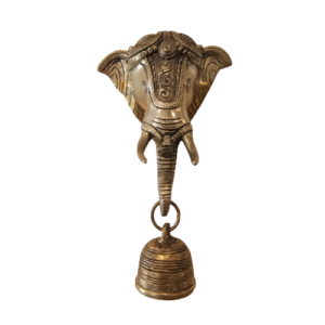 brass ganesha wall hanging bell home decors gifts buy online India 2274 1