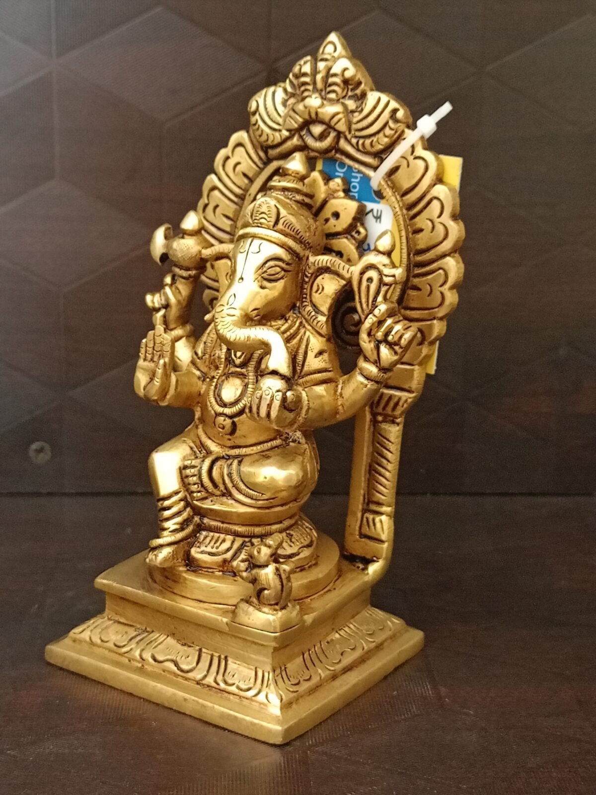 brass ganesha with designer and grand arch statue 2 scaled