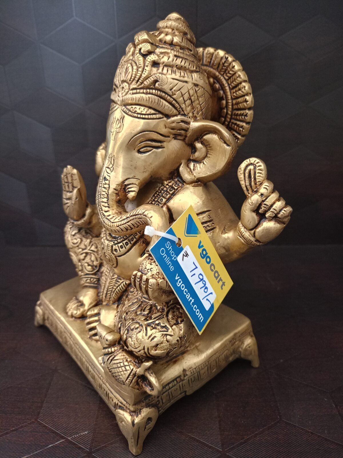 brass ganesha with stand 2 scaled