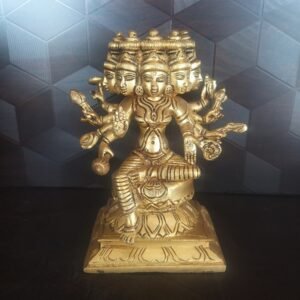 brass goddess gayatri devi idol pooja items home decor hindu god statues gift buy online india