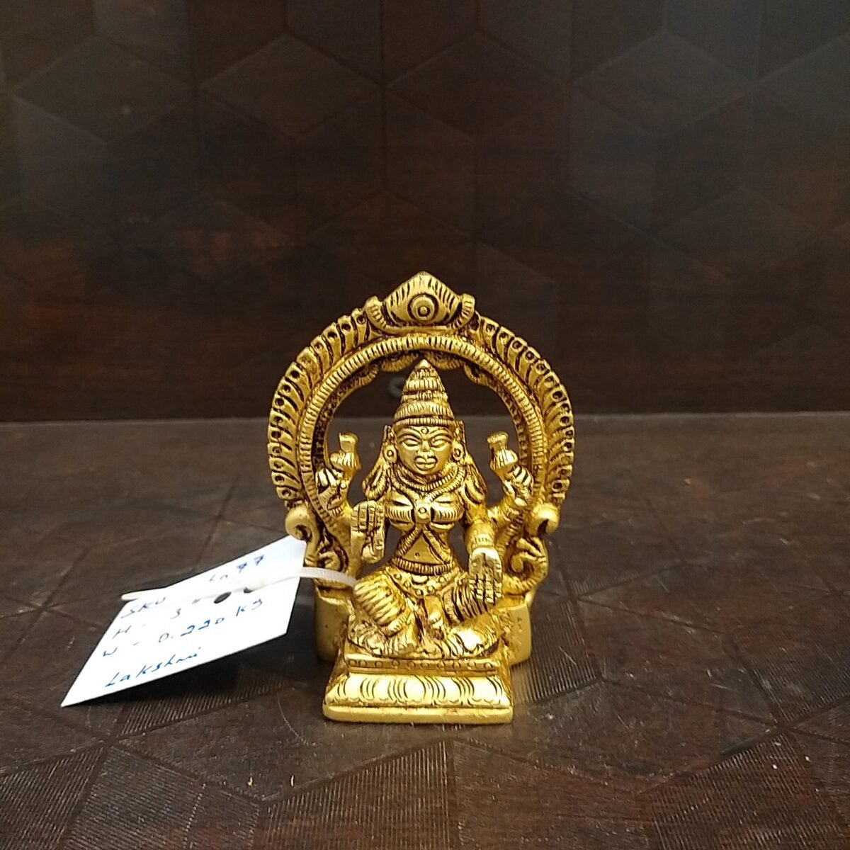 brass lakshmi small with arch pooja items hindu god home decor gift buy online coimbatore 6077