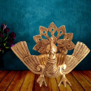 brass peacock uruli hindu god idols pooja items home decors coimbatore 2556 1