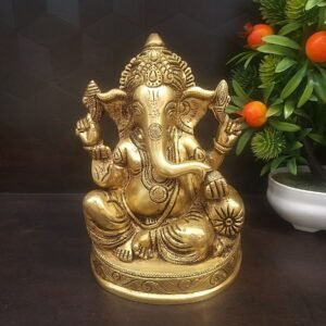 brass pillow ganesha idol home decor hindu god statue pooja purpose gift buy online coimbatore