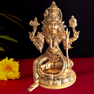brass rajarajeshwari statue trippurasundari lalithambika hindu god idols buy online pooja gifts home decors india