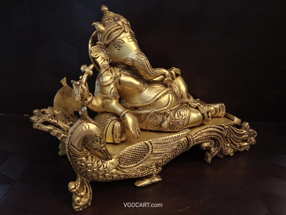 brass-sofa-ganesha-statue-pooja-gift-vgocart-coimbatore-india.