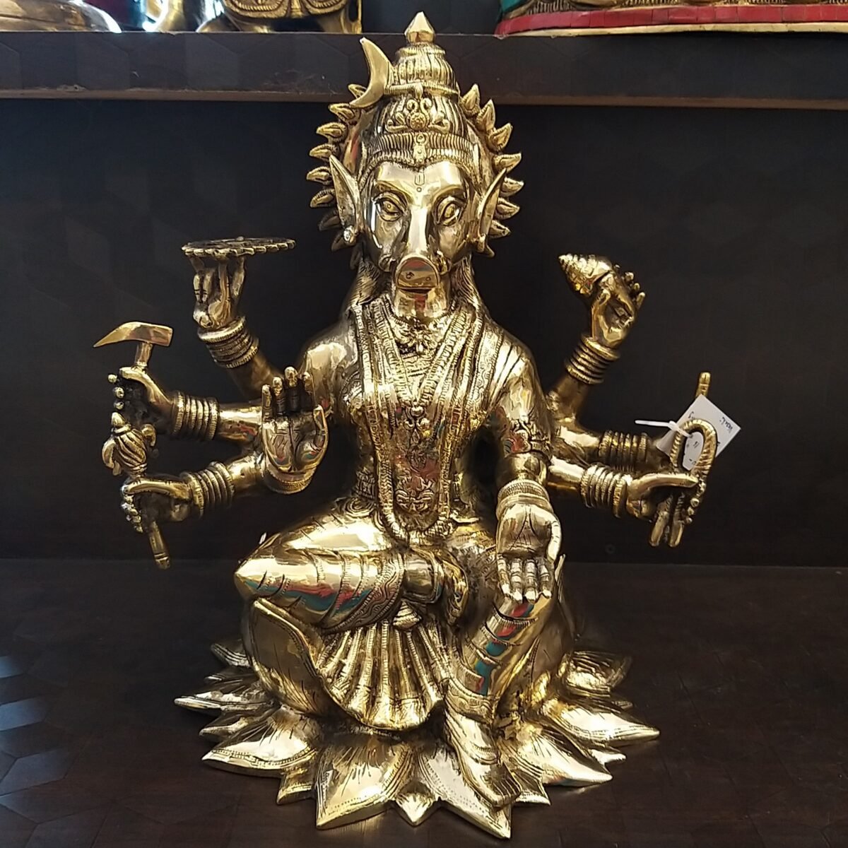 Brass Superfine Varahi Devi Idol
