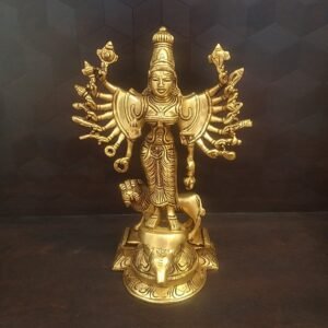 Brass Vishnu Durgai Statue