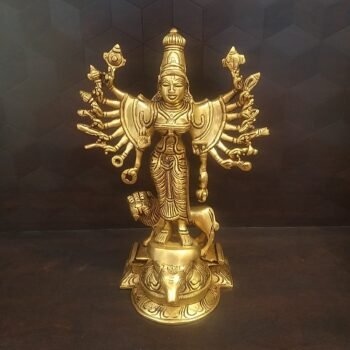 Brass Vishnu Durgai Statue