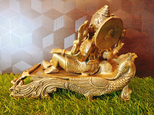 Brass Designer Sofa Ganesha