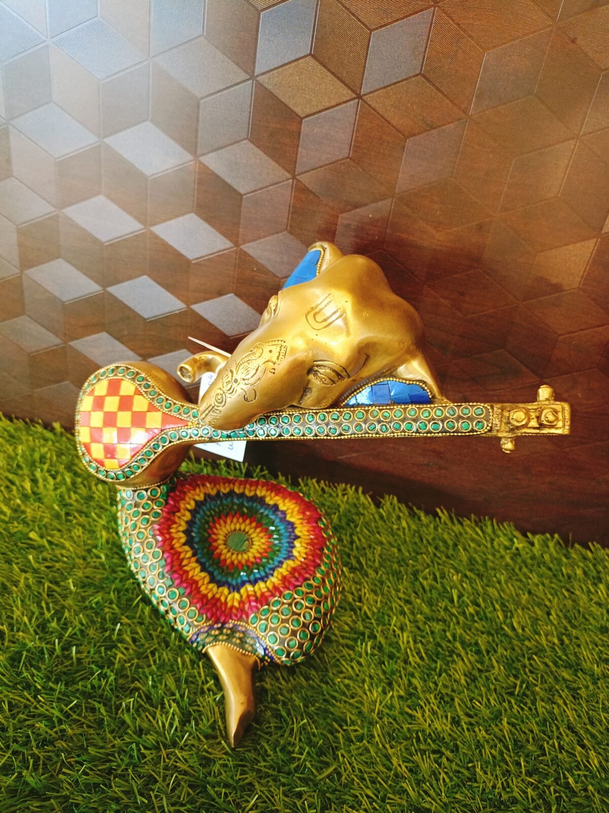 brass ganesha tampura idol multicolour vgocart best pricecoimbatore 2 scaled