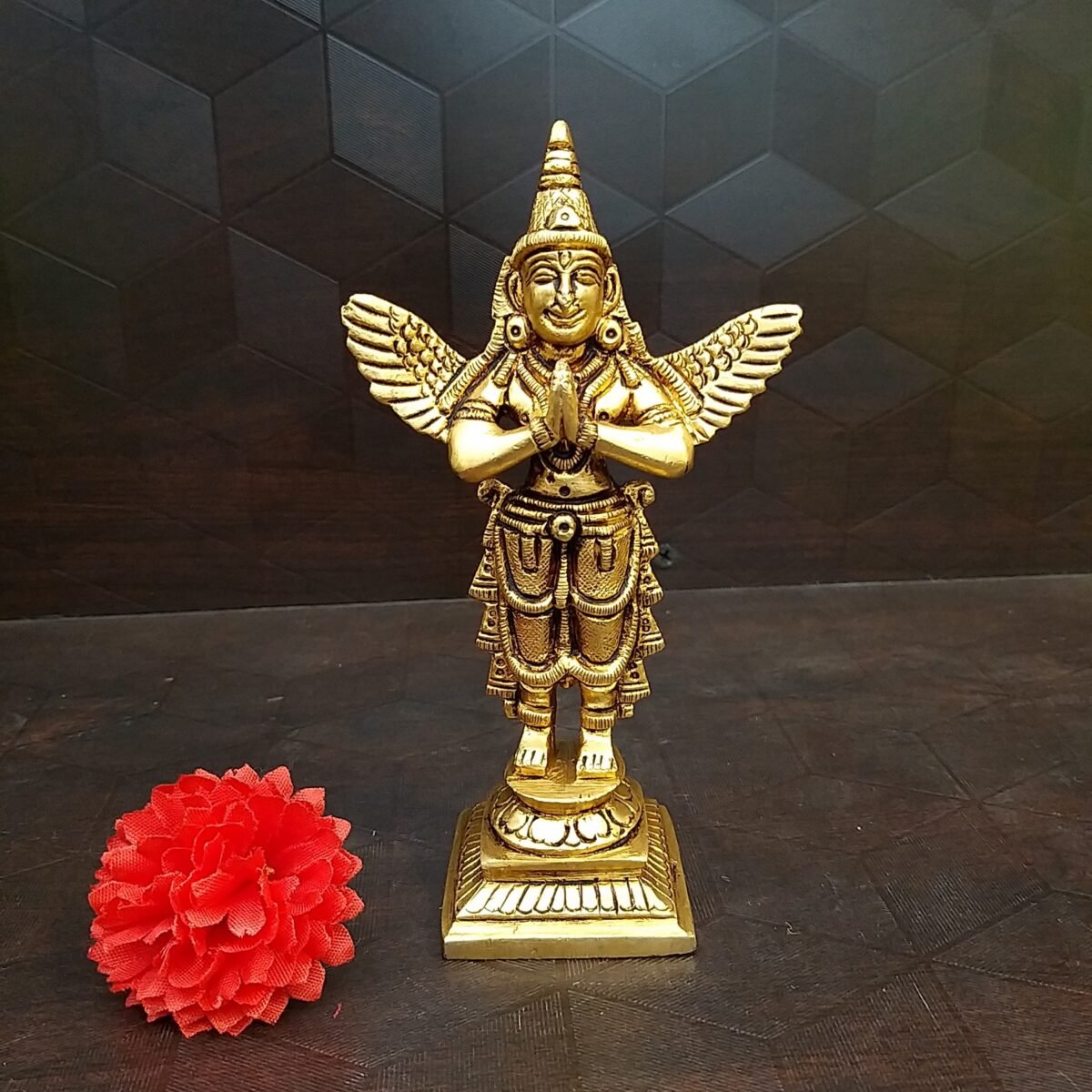 brass garuda statue pooja items home decor hindu god idols gift buy online india 3