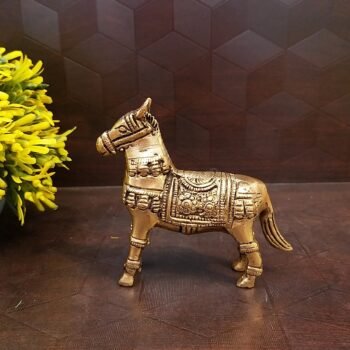 Brass Horse Idol small