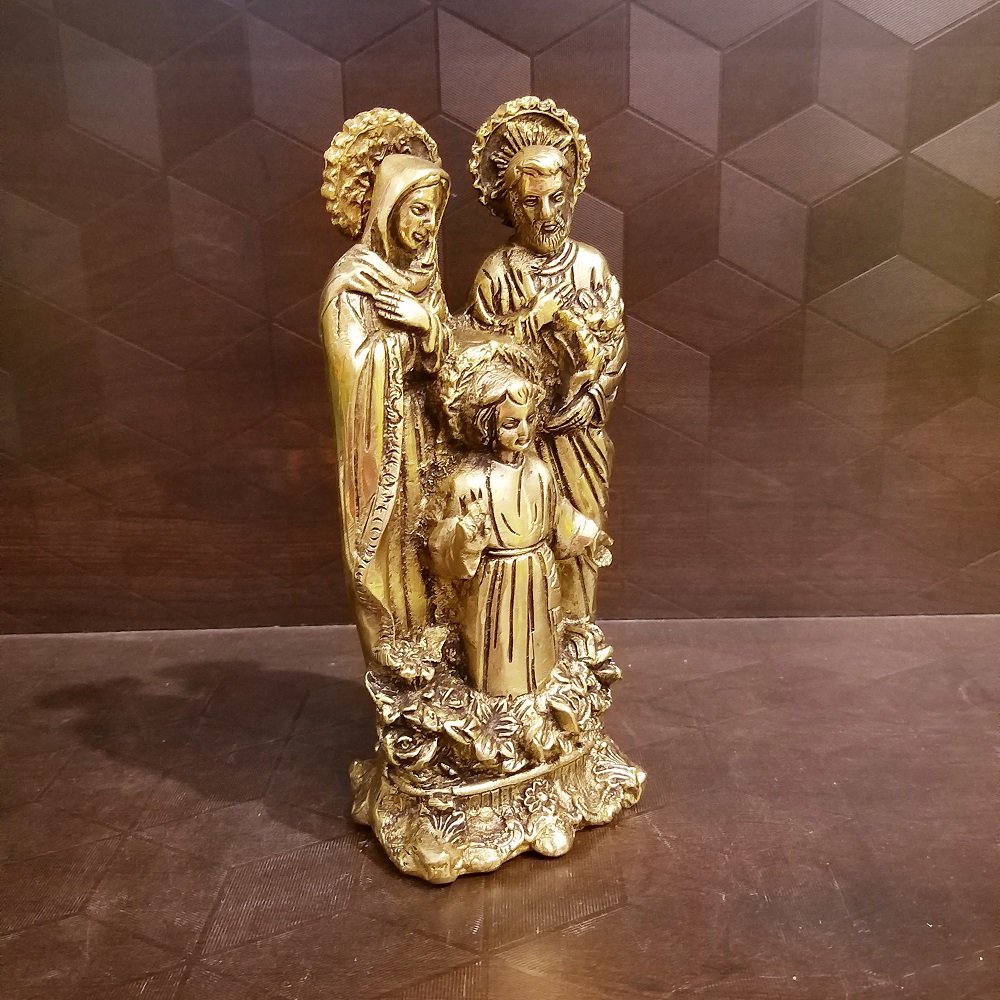 Mother Mary With Infant Jesus Statue Christian Home Decor Gift Altar  Figurine | eBay