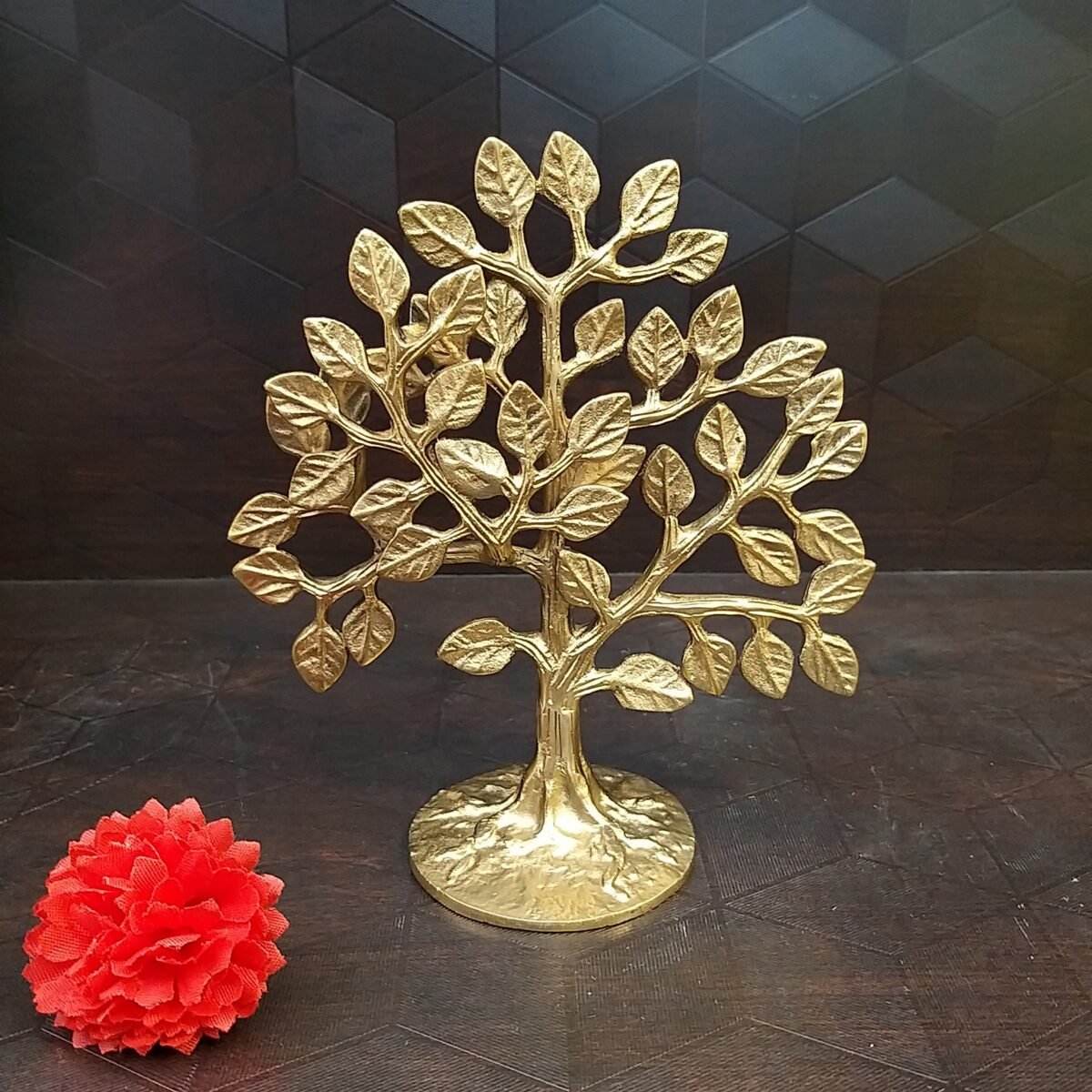 brass kalpvriksha small home decor showpiece gift buy online india 1