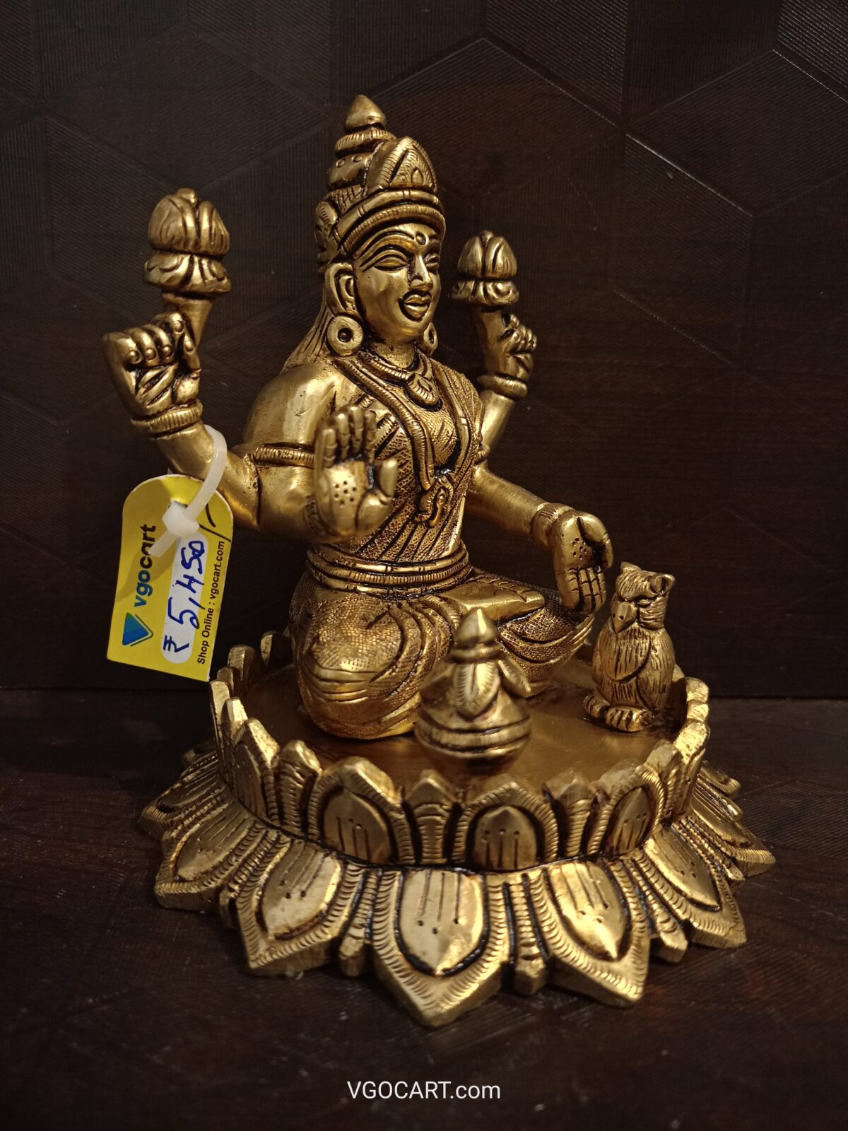 brass mahalakshmi idol pooja gift vgocart coimbatore india2 scaled