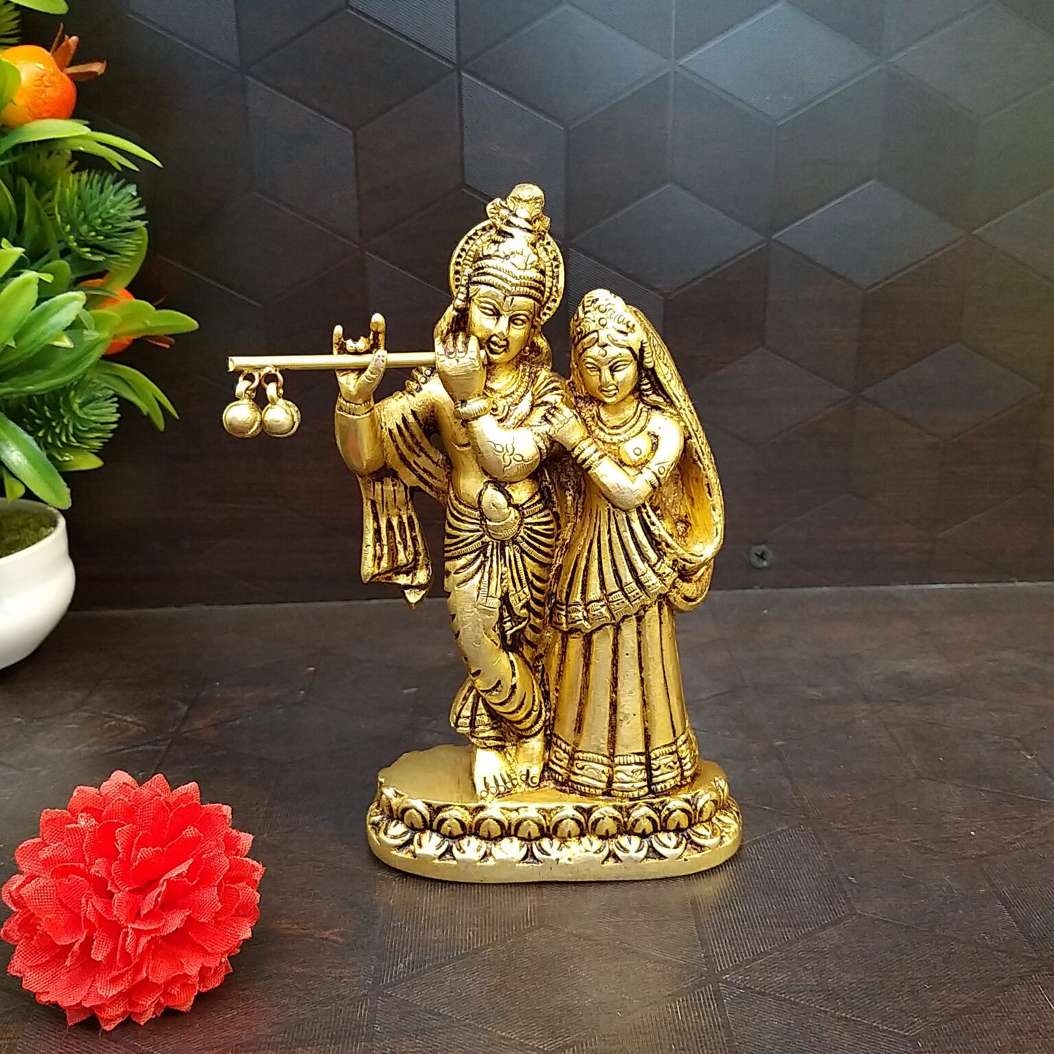 Brass God Krishna Idols - Gallery