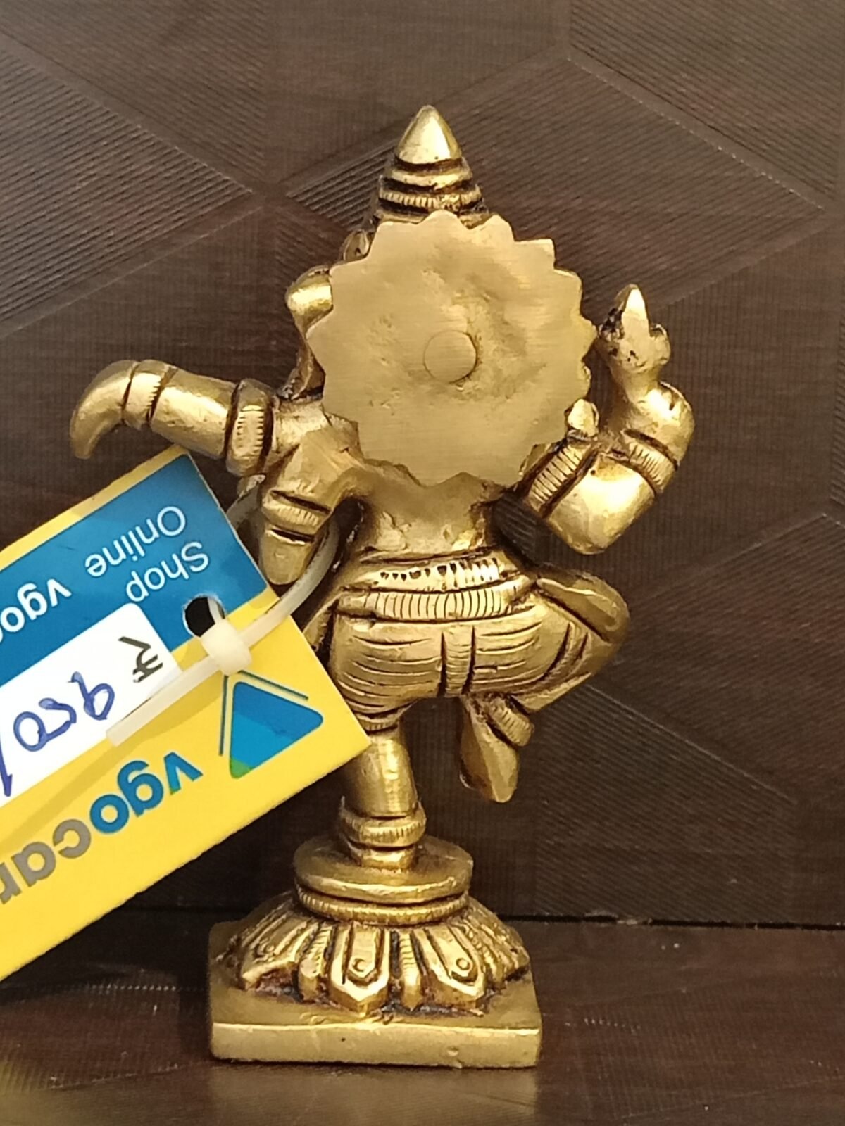 brass rathana ganesha idol small 3 scaled