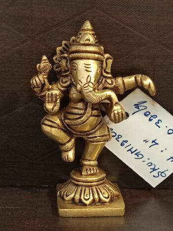 Brass Rathana Ganesha Idol small