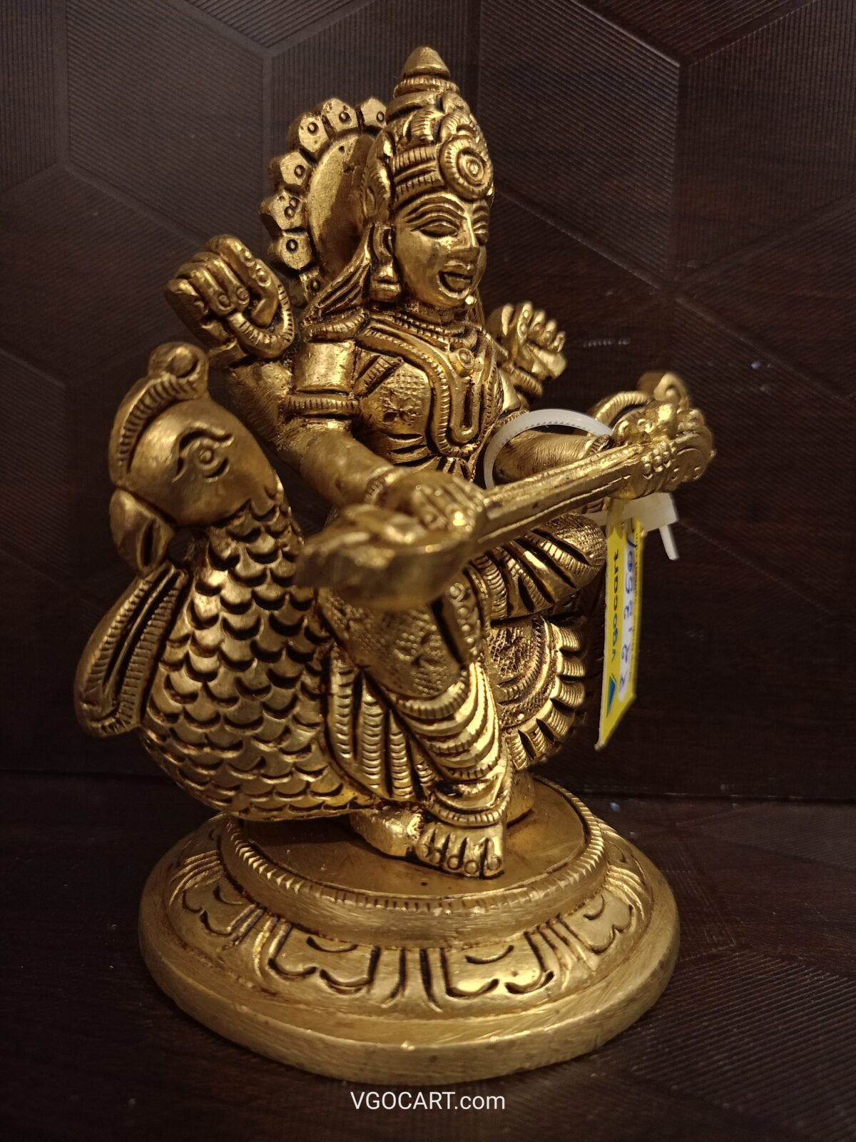 brass saraswathi annam idol pooja gift vgocart coimbatore india2 scaled