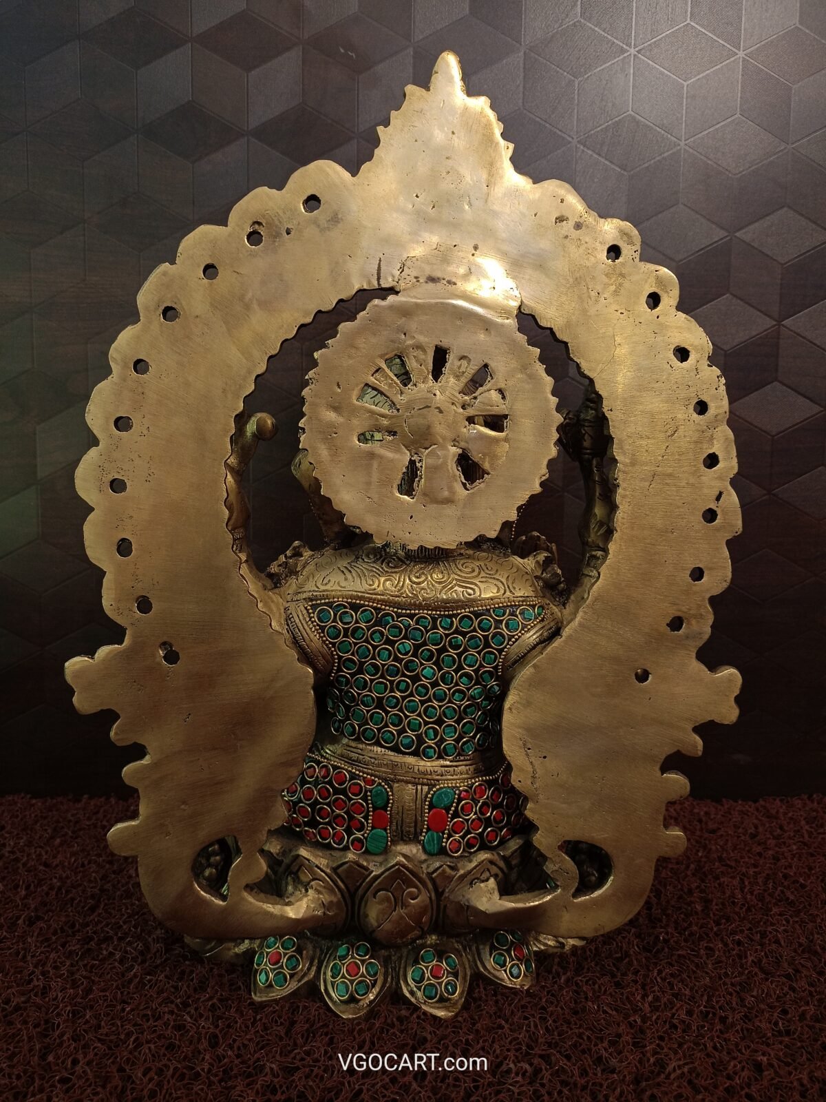 brass stone ganesha idol pooja gift vgocart coimbatore india3 scaled