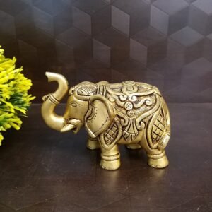 Brass Designer Elephant idol