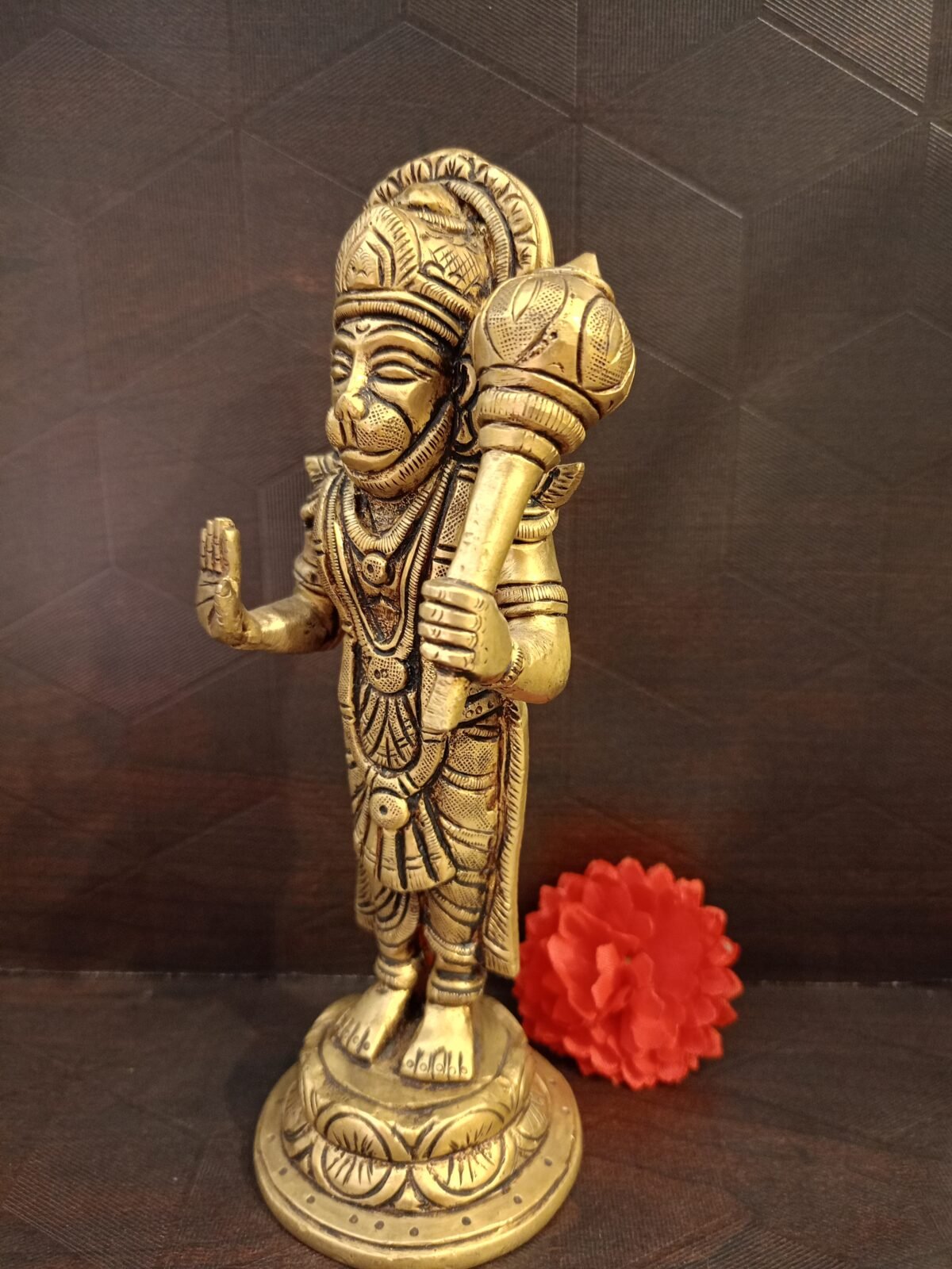 brass hanuman blessing large idol 12 2 scaled
