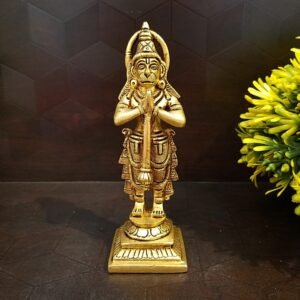 brass hanuman statue small home decor pooja items hindu god idols gift buy online india 10101