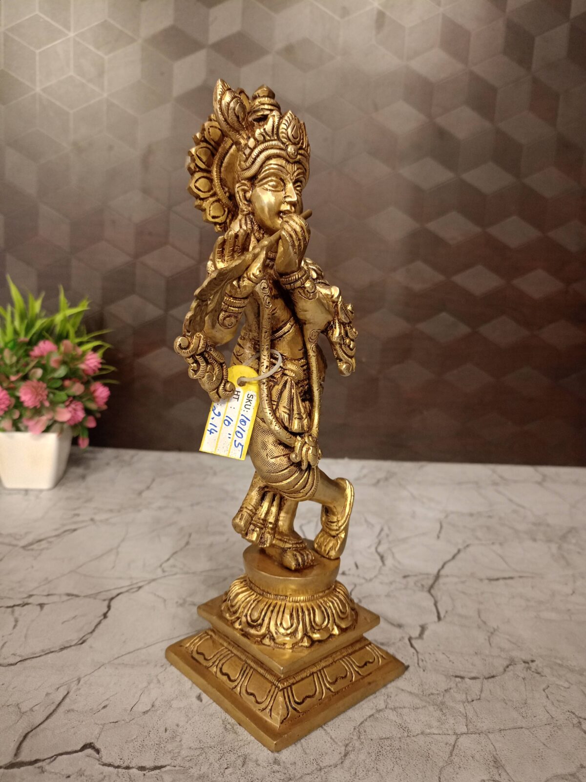 brass krishnar idol pooja gift vgocart coimbatore india2 scaled