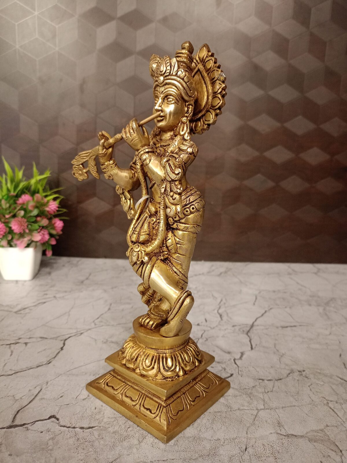 brass krishnar idol pooja gift vgocart coimbatore india3 scaled