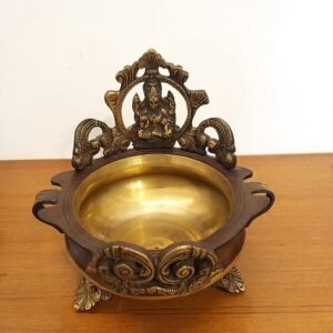brass lakshmi uruli colored small pooja items home decor showpiece vastu gift buy online india 1