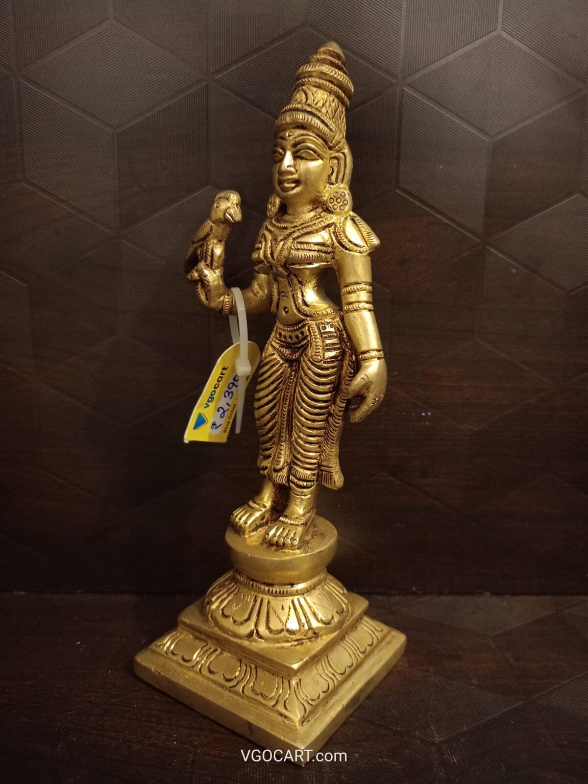 brass meenakshi idol pooja gift vgocart coimbatore india1 scaled