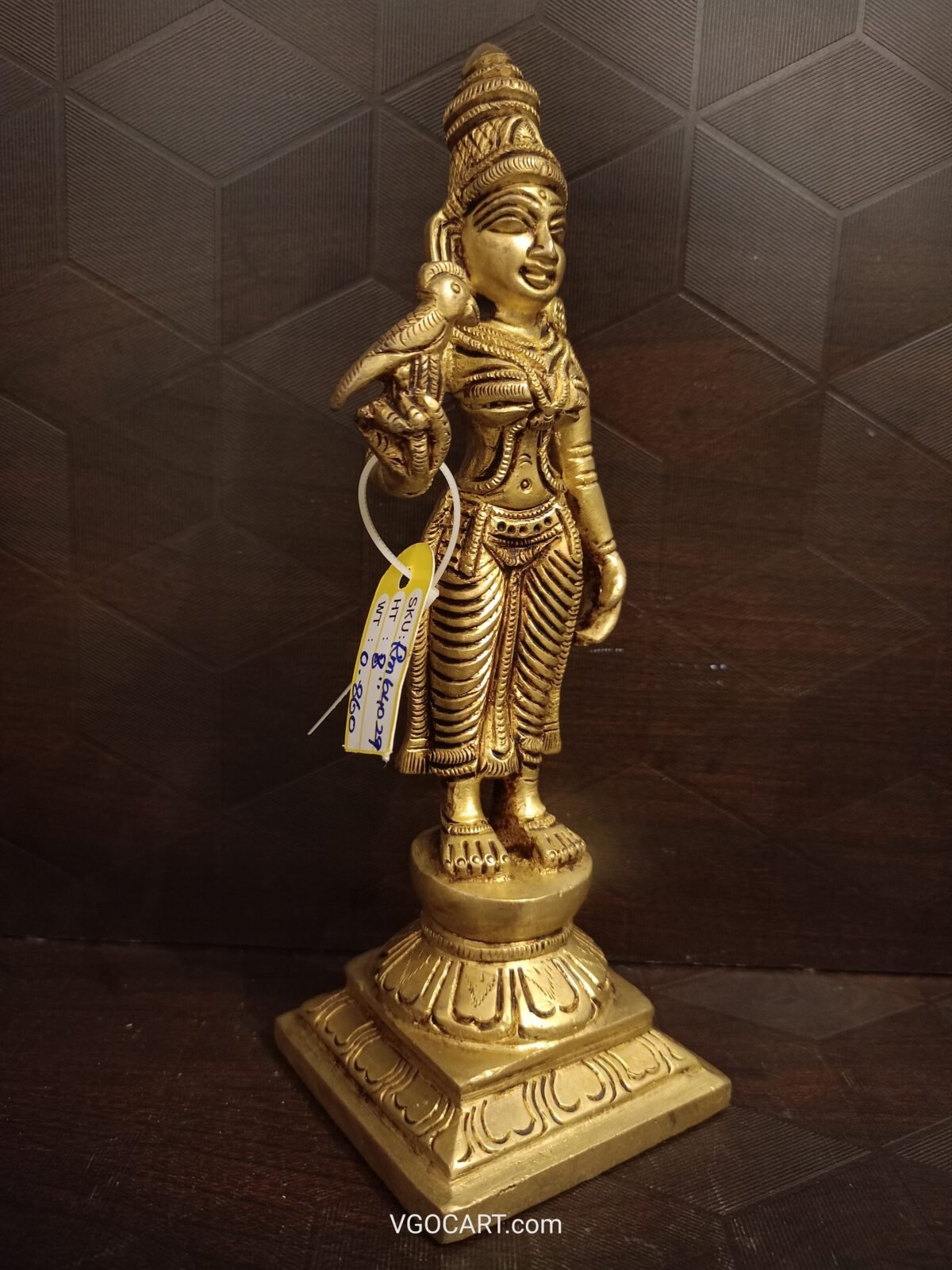 brass meenakshi idol pooja gift vgocart coimbatore india3 scaled