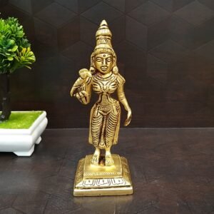 brass meenakshi small amman idols hindu god statues home decor pooja items gift buy online india 10054