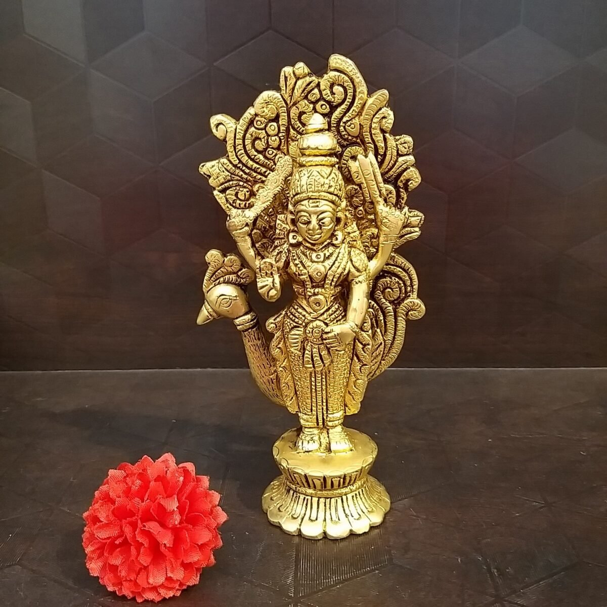 Brass Murugan Karthikeya Idol Small