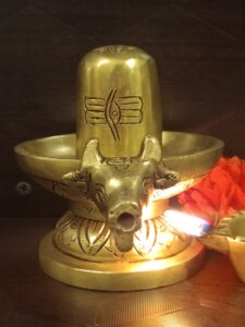 Brass Shiva Lingam