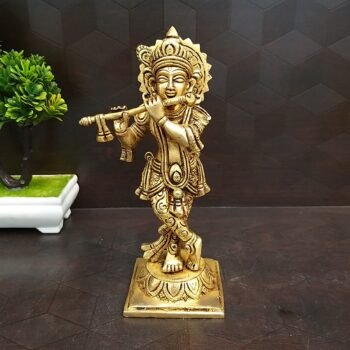 Brass Small Krishna Idol