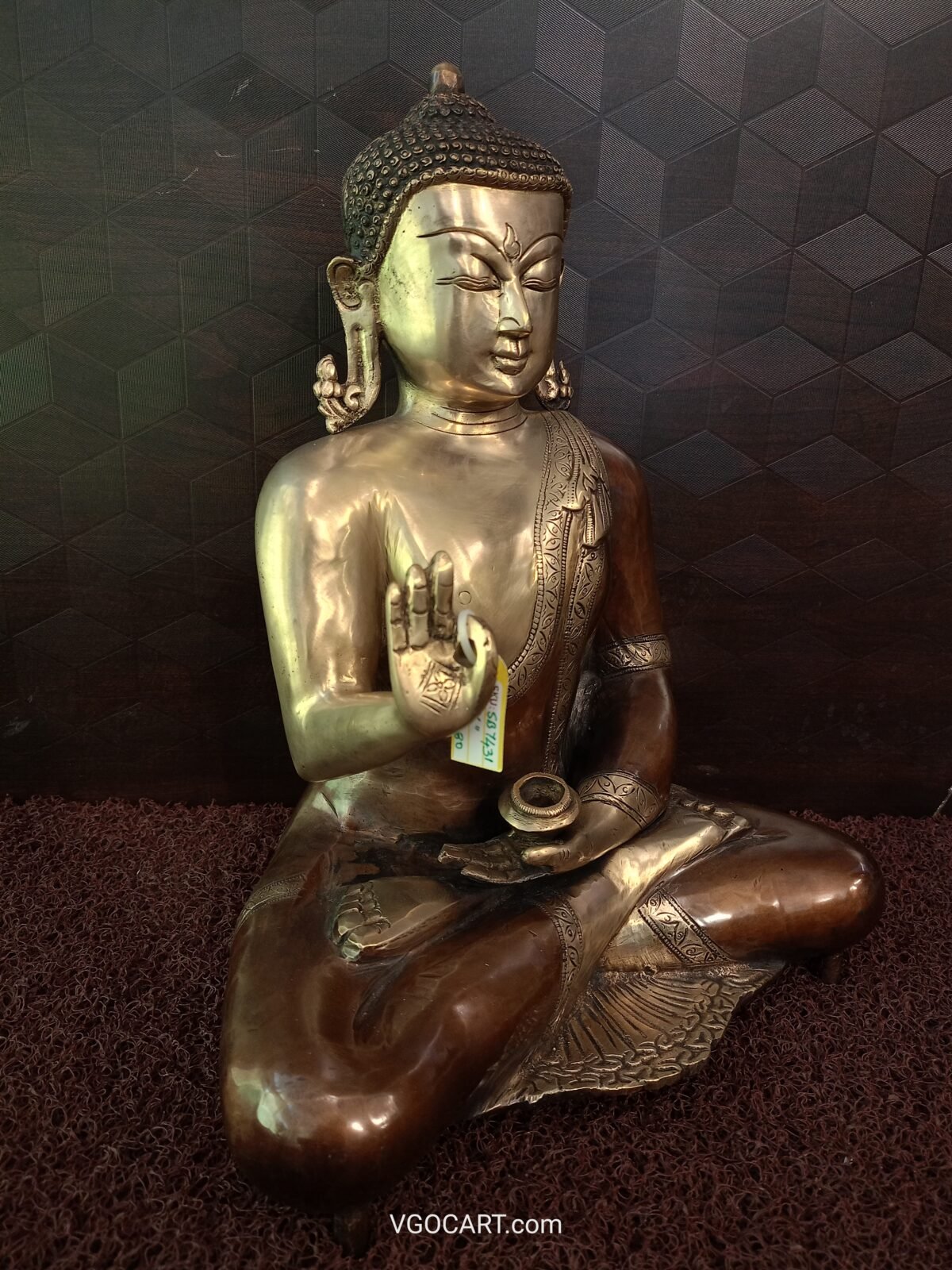 buy brass buddha colour design statue online india 3 scaled