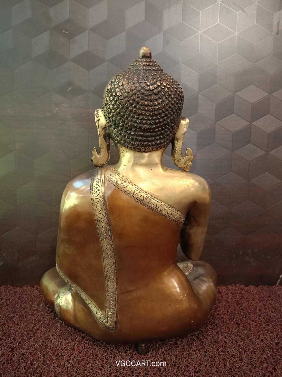 buy brass buddha colour design statue online india 4 scaled