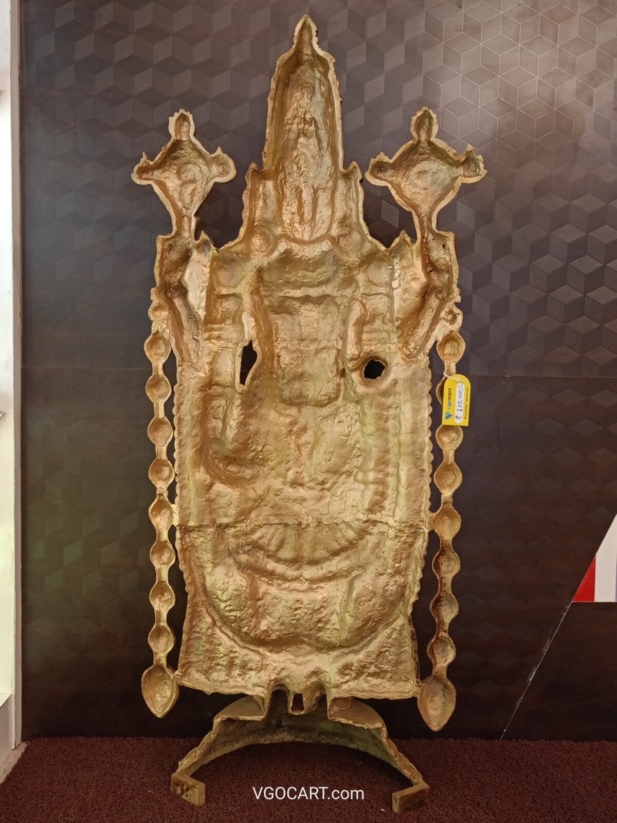 brass big balaji statue pooja home decor gocart coimbatore india scaled
