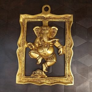 brass narthana ganesha wall hanging home decor pooja items hindu god statues gift buy online coimbatore 6021