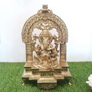 Bronze Ganesha Big Idol with Arch