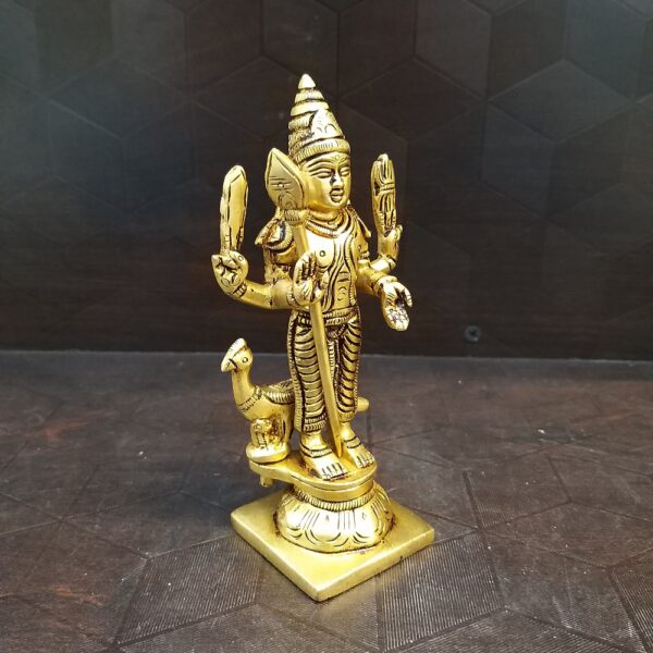 Brass Murugan Statue- 5