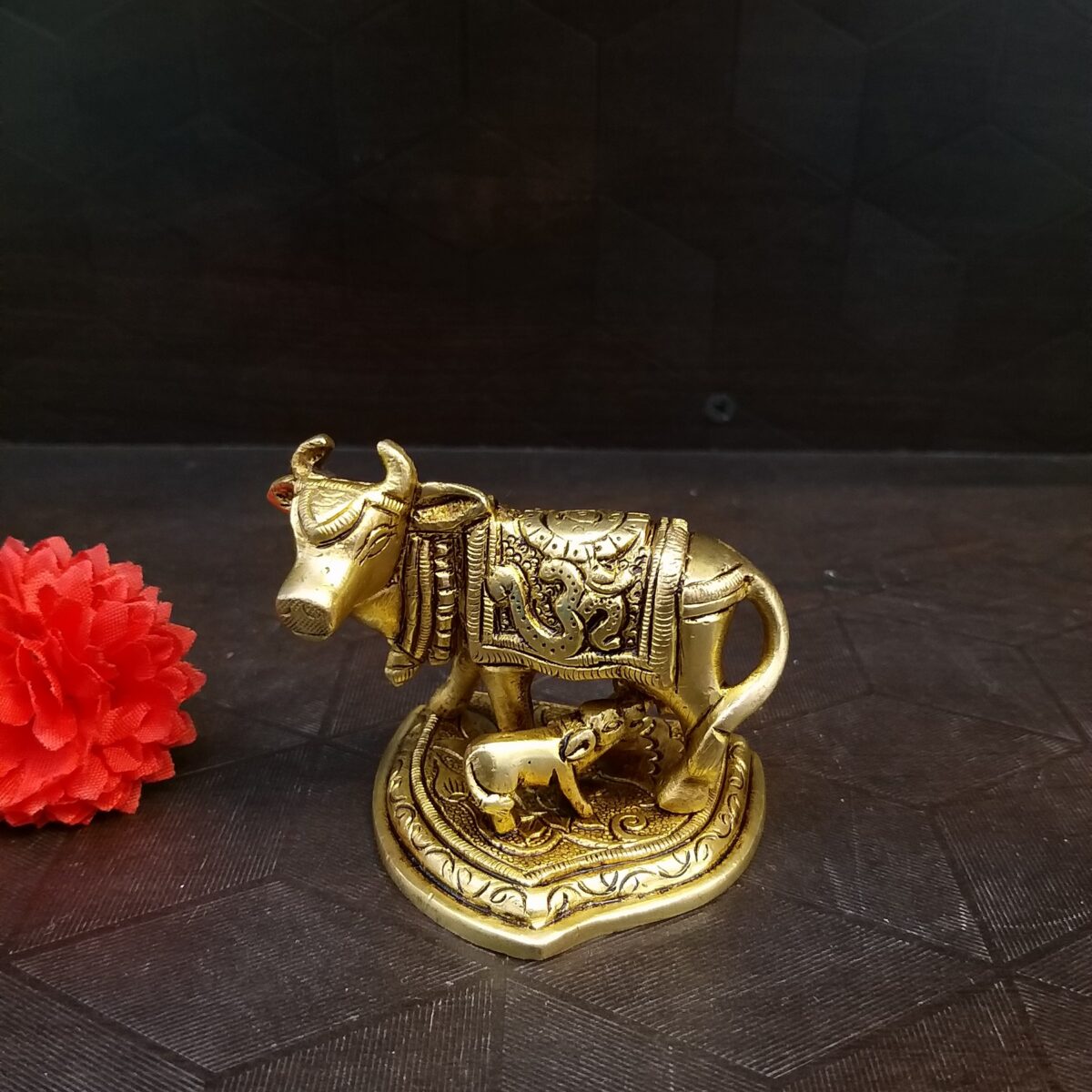 brass small gomatha idols pooja items home decor hindu god statue gift buy online coimbatore 6049 2