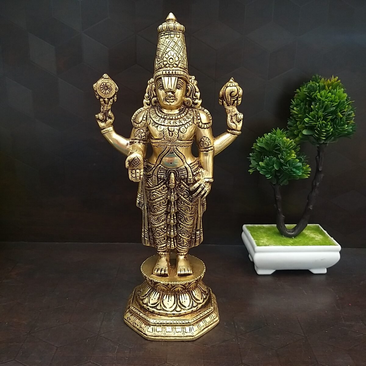 Brass Superfine Perumal Balaji Idol