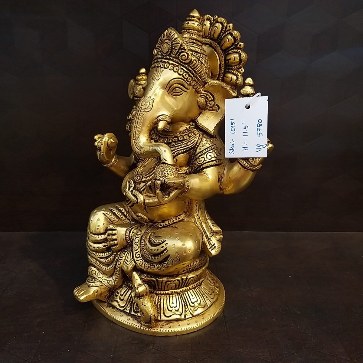 brass ganesha idol big home decor pooja items hindu god statues gift buy online india 10151 1 scaled
