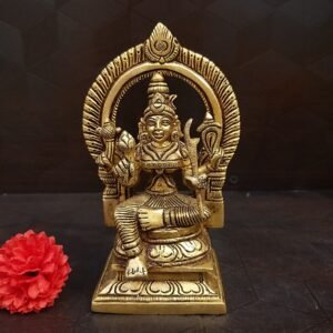 brass lalithambigai idol with arch home decor pooja items hindu god statues gift buy online india 6007