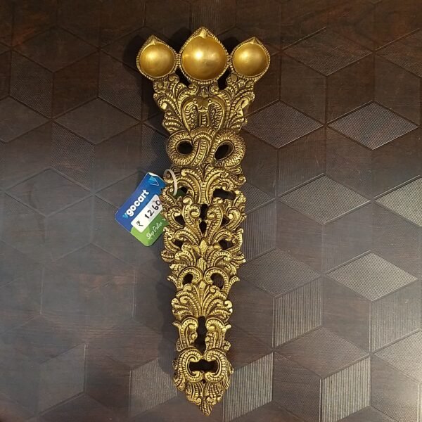 Decorative Design Brass Pooja Spoon