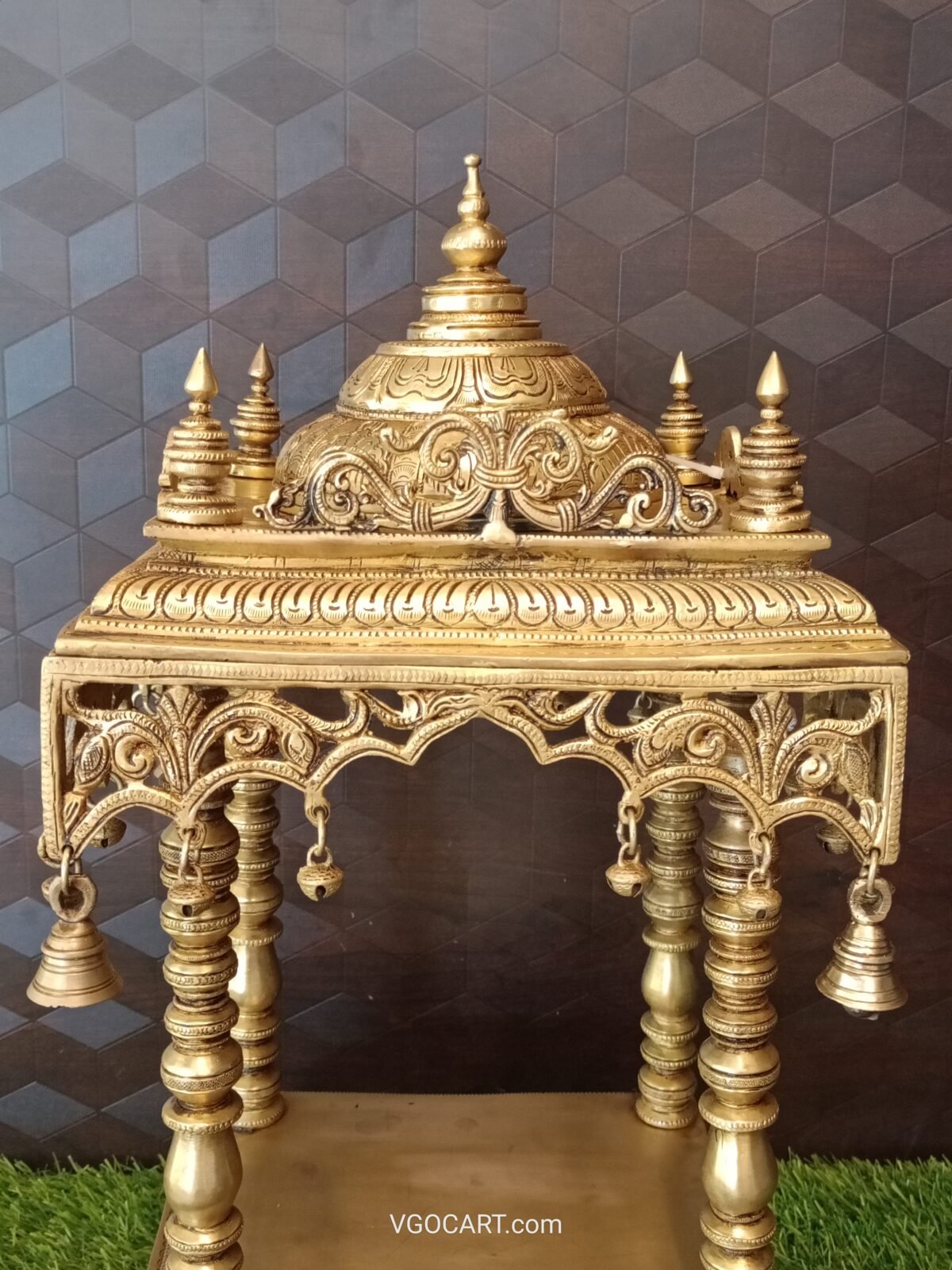 buy brass handcrafted temple with bell idol online 3 scaled
