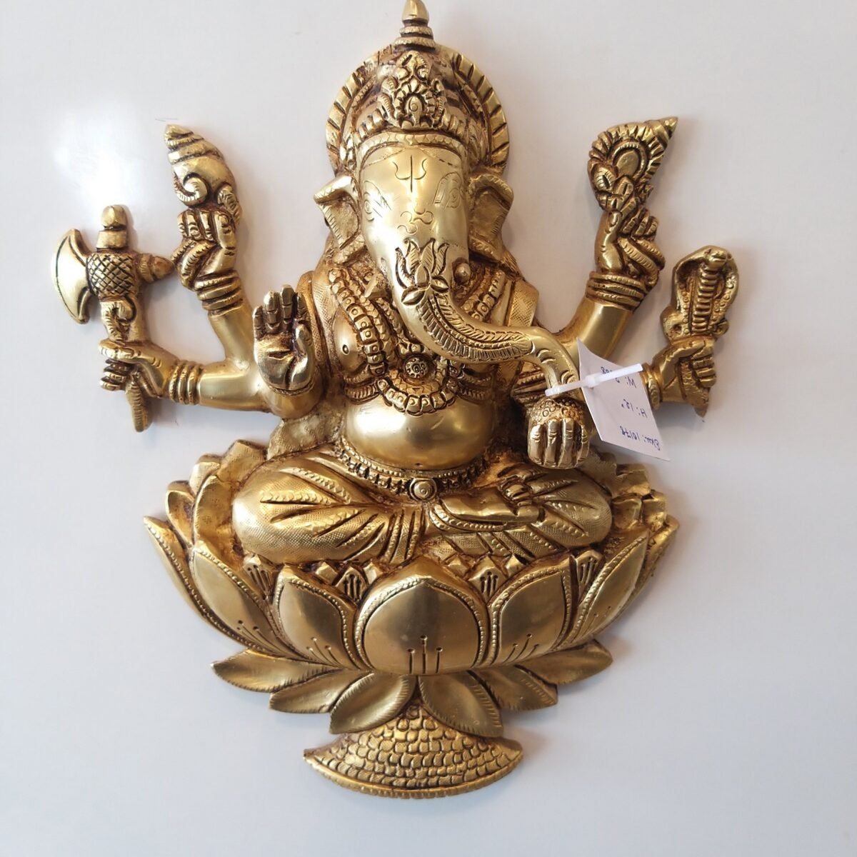brass ganesha wall hanging superfine decor walldecor pooja items hindu god idols gift buy online coimbatore 10178