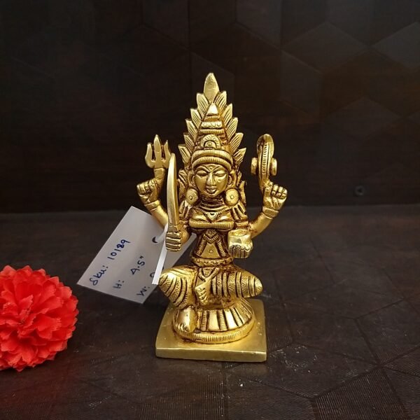 brass karumariamman idol small hindu god statue pooja items buy online india 10189